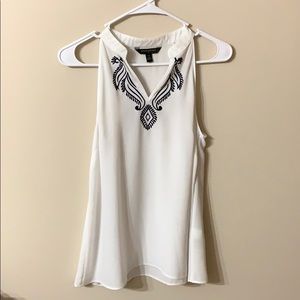 Banana Republic Factory White Blouse Tank